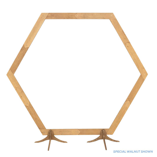 Wood Arch - Hexagon