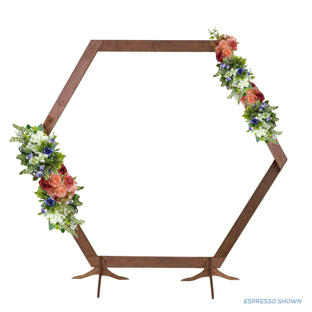 Wood Arch - Hexagon