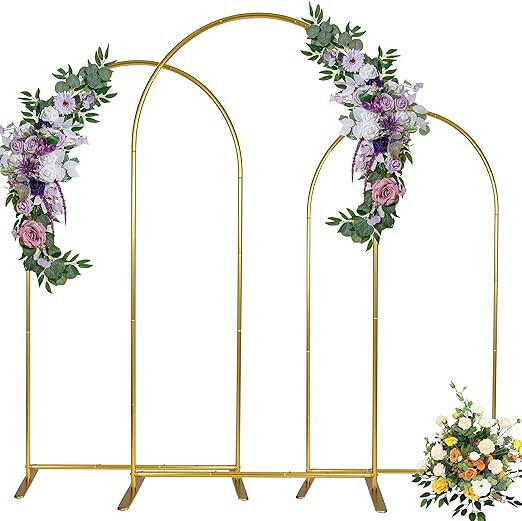 Backdrop Stand Aluminum: Gold