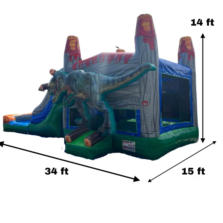 Inflatables  - Slide Combo T-Trex