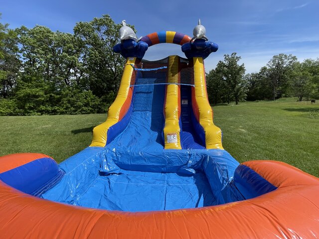 Inflatable Combo: Dolphin Drop 18ft