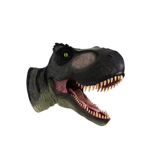 Life Size: Jumbo T-Rex Dinosaur Head Statue **