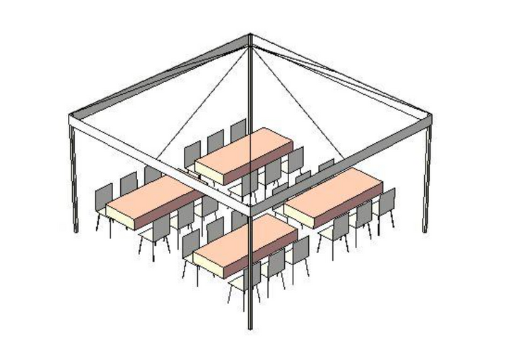 Package R: 24 Guest & 15x15 Tent