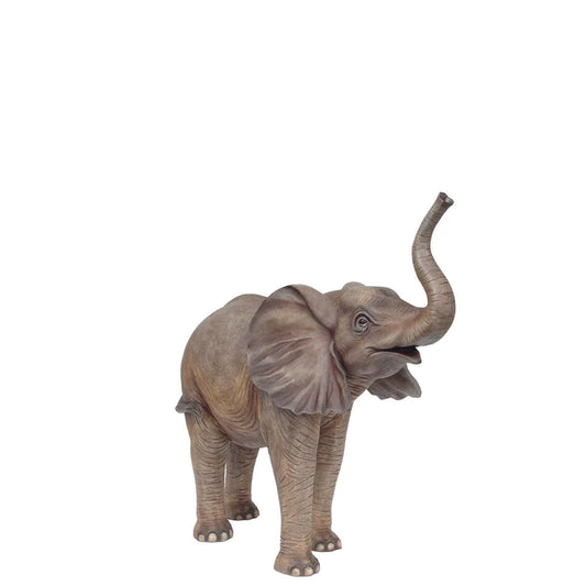 Jungle: Standing Elephant Statue